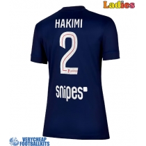 Paris Saint-Germain Achraf Hakimi #2 Replica Home Shirt Ladies 2025-26 Short Sleeve